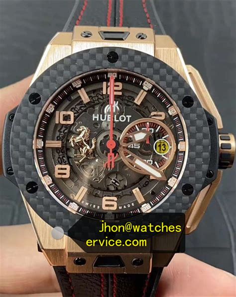 hublot carbon fiber replica|hublot big bang 45mm.